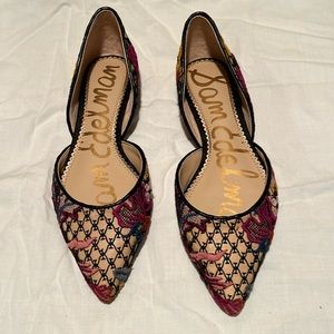 Sam Edelman floral print flats